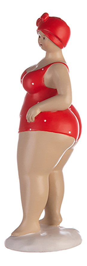 Figur &quot;Tante Elli&quot; , rot