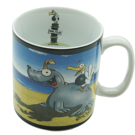 Hösti Jumbo Becher Moin mit Leuchtturm