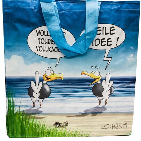 Hösti Tasche &quot;Touristen vollkacken&quot;