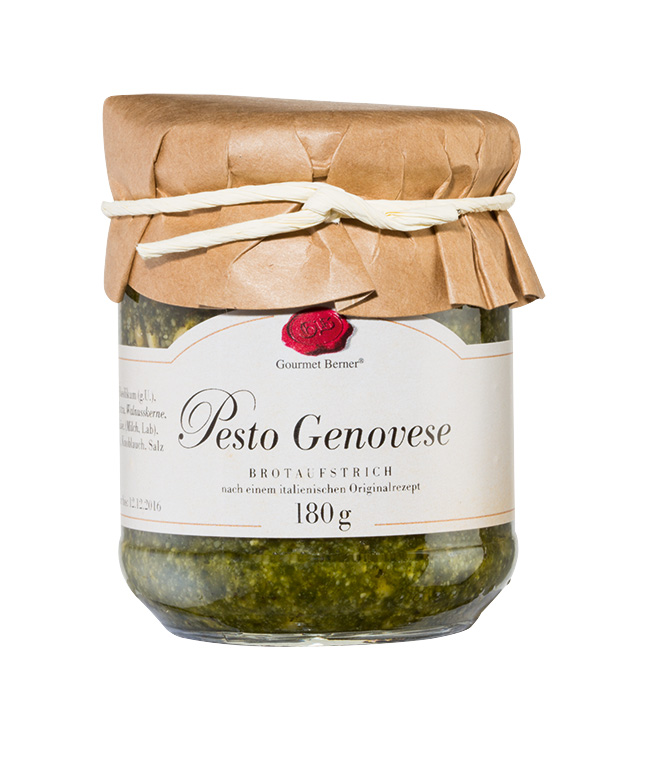 Basilikum Pesto (Pesto Genovese) 180g Glas