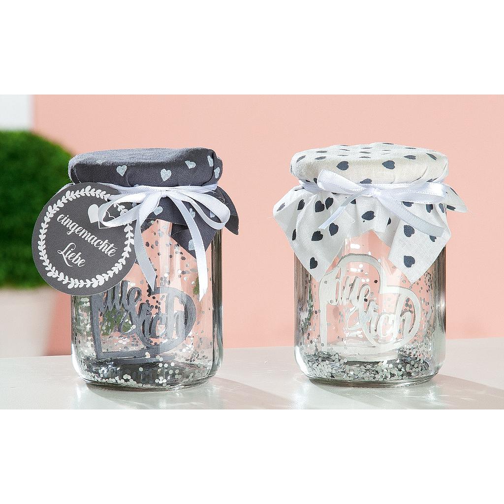 Glas "Eingemachte Liebe"