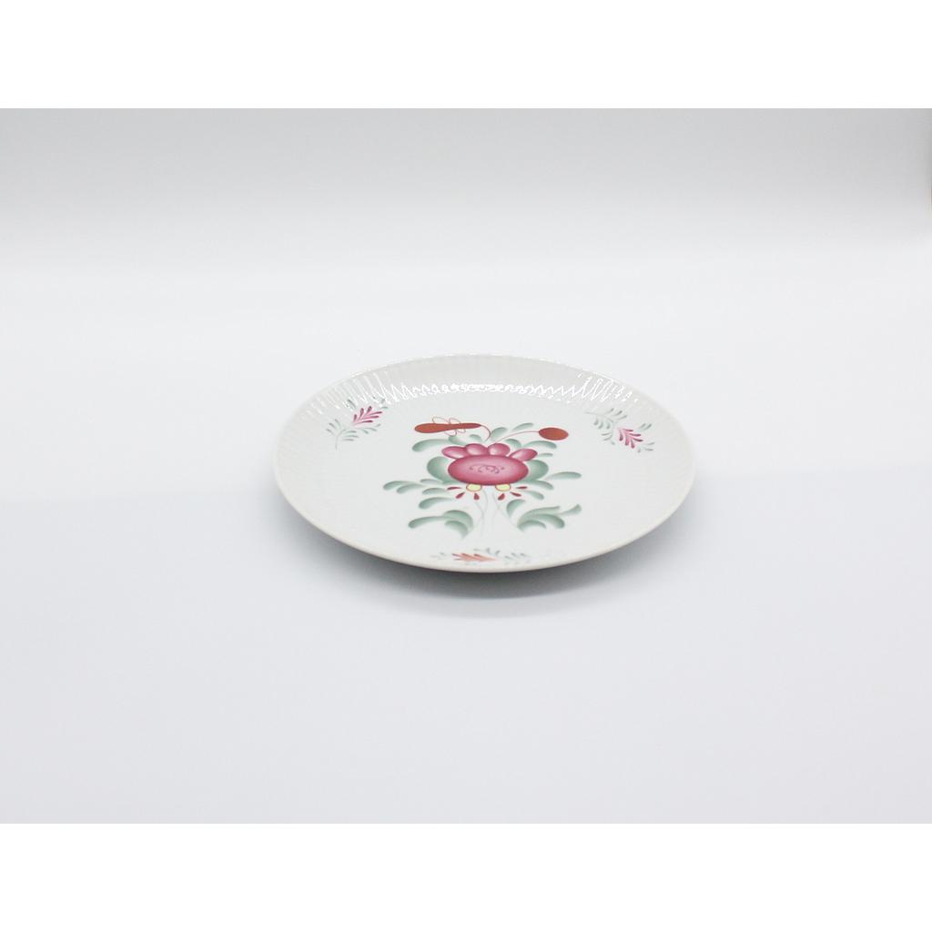 Frühstücksteller rund 22,5 cm Ostfriesenrose (Amina)