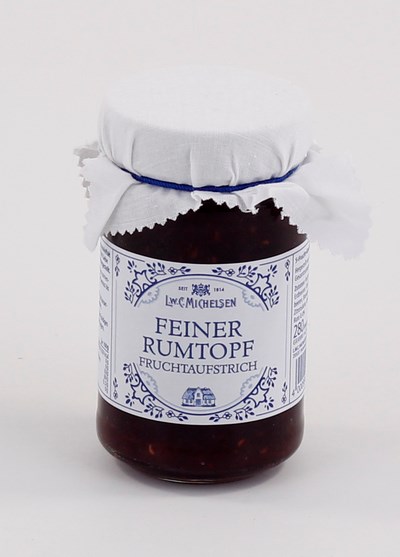 Landhaus Rumtopf Konfitüre Extra, 280 g