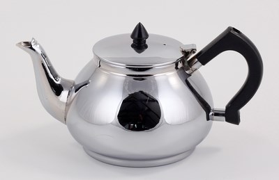 Teekanne blank 1,2l (Klappdeckel)