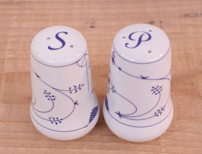 Salz- &amp; Pfefferstreuer im Set (Indisch-Blau-OL)