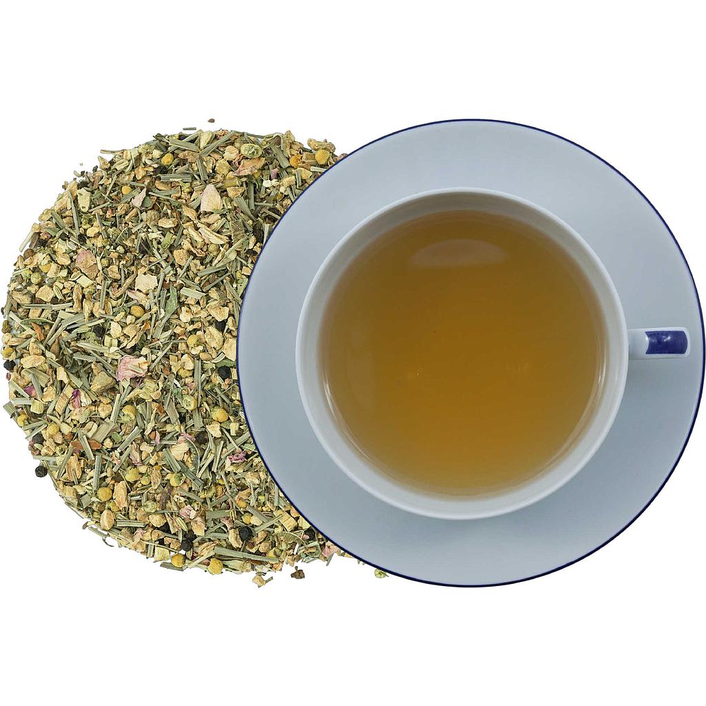 Ingwer auf Kräutern