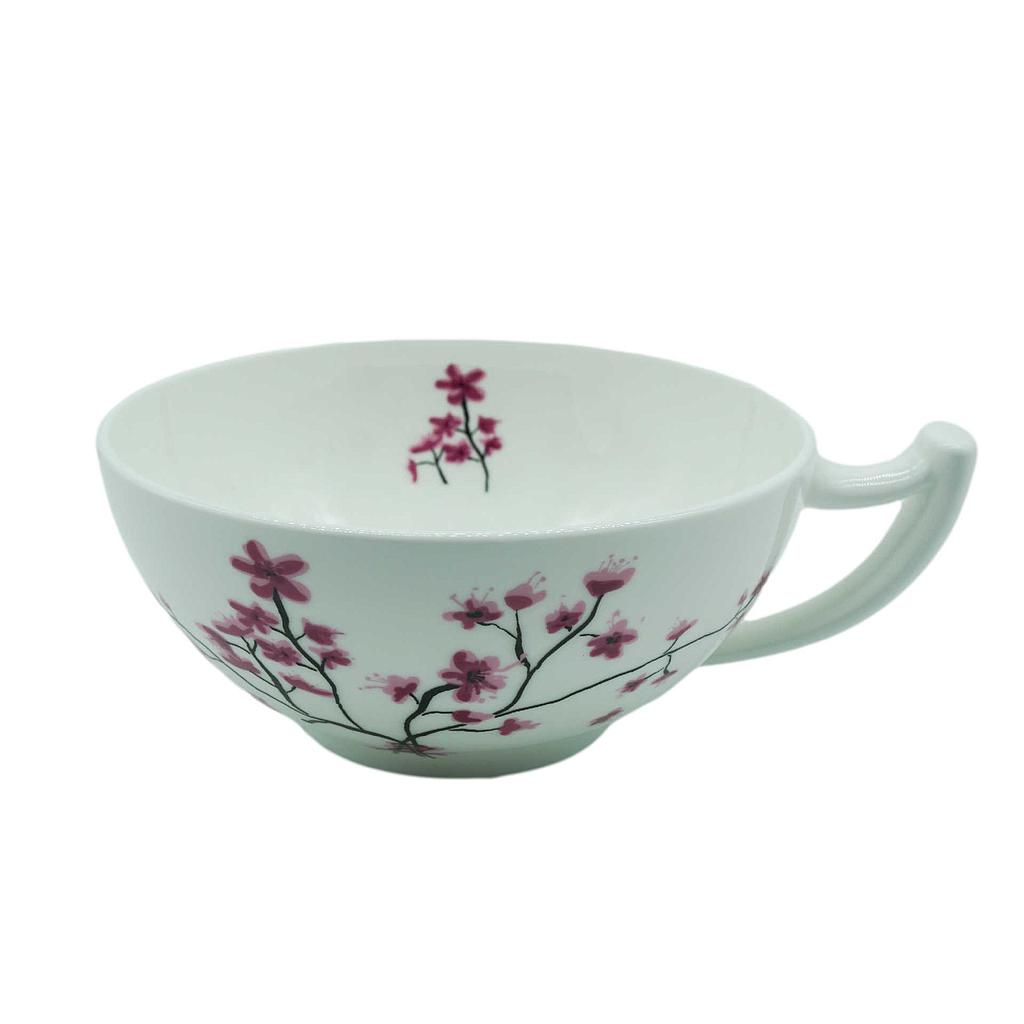 Jumbotasse und Untere "Cherry Blossomn" 0,35 l