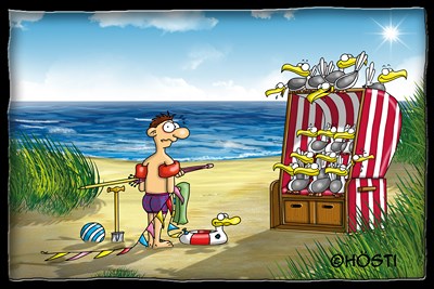 Hösti Postkarte Besetzt!