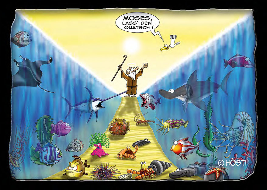 Hösti Postkarte &quot;Moses&quot;