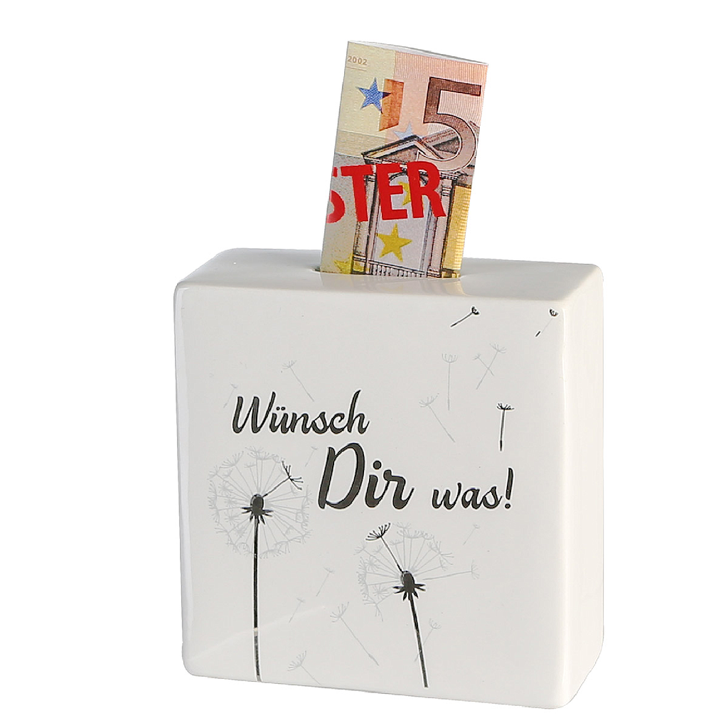 Spardose"Pusteblume"Keramik
