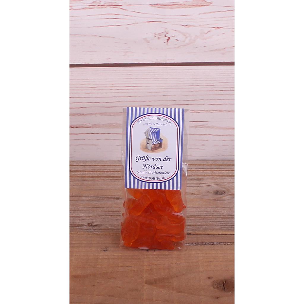 Sanddorn-Fruchtgummi &quot;Grüße von der Nordsee&quot; 130g