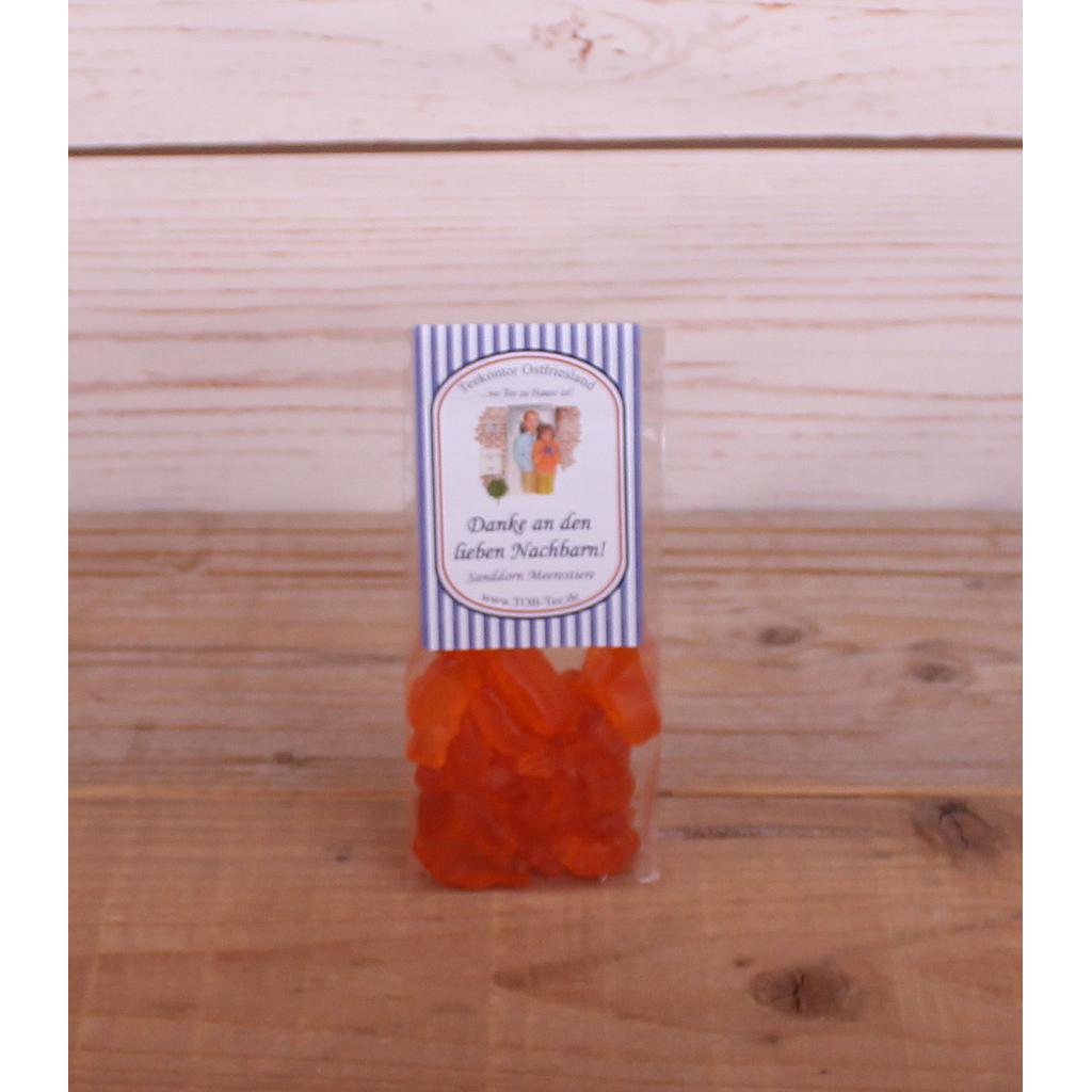 Sanddorn-Fruchtgummi "Danke an den lieben Nachbarn" 130g