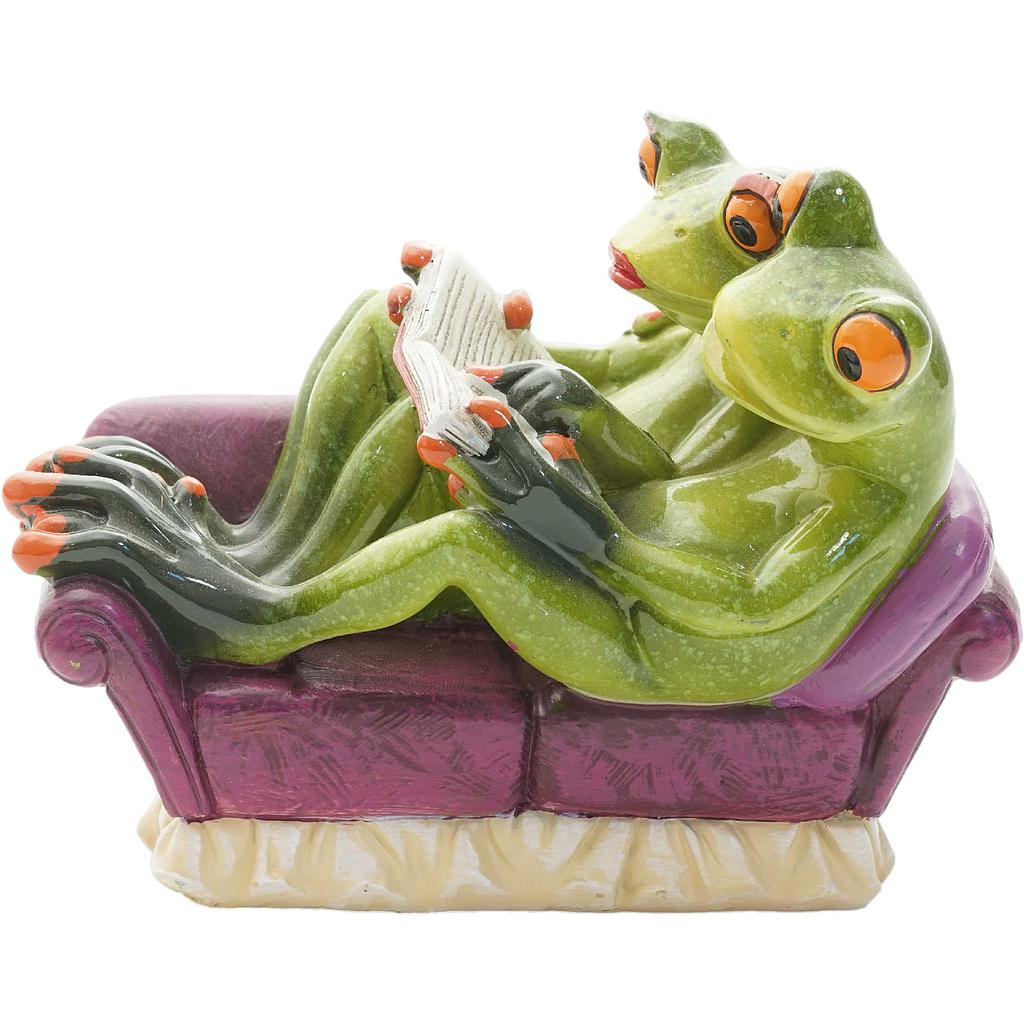 Froschpaar 15cm Hellgrün       