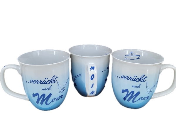 Hösti-Maritim Becher Verrückt nach Meer 