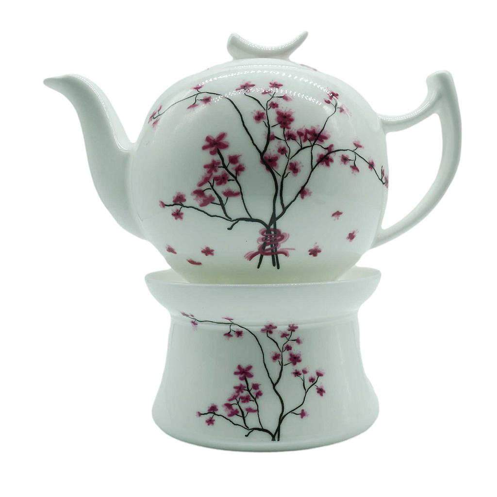 Bone China Teekanne "Cherry Blossom", 0,4 l