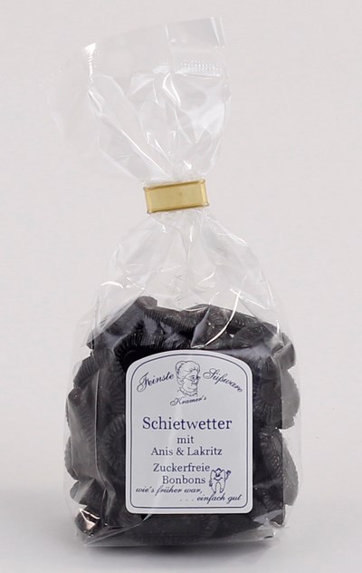 Schietwetter Lakritz/Anis zuckerfrei, 120 g