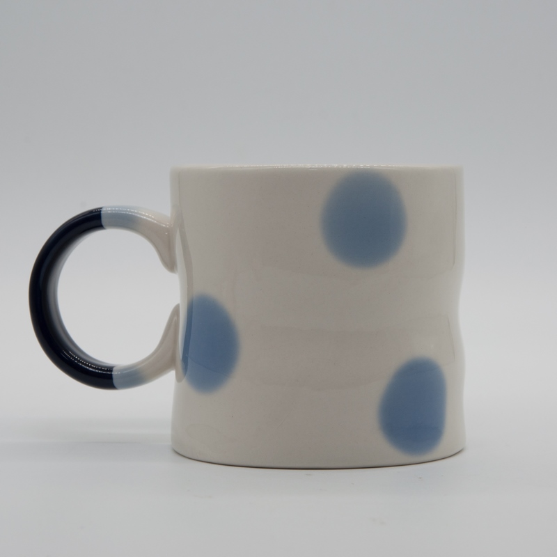 Becher &quot;Bine&quot; 0,3 l, Keramik, 2-fach sortiert, H 8 cm, Ø 7,5 cm