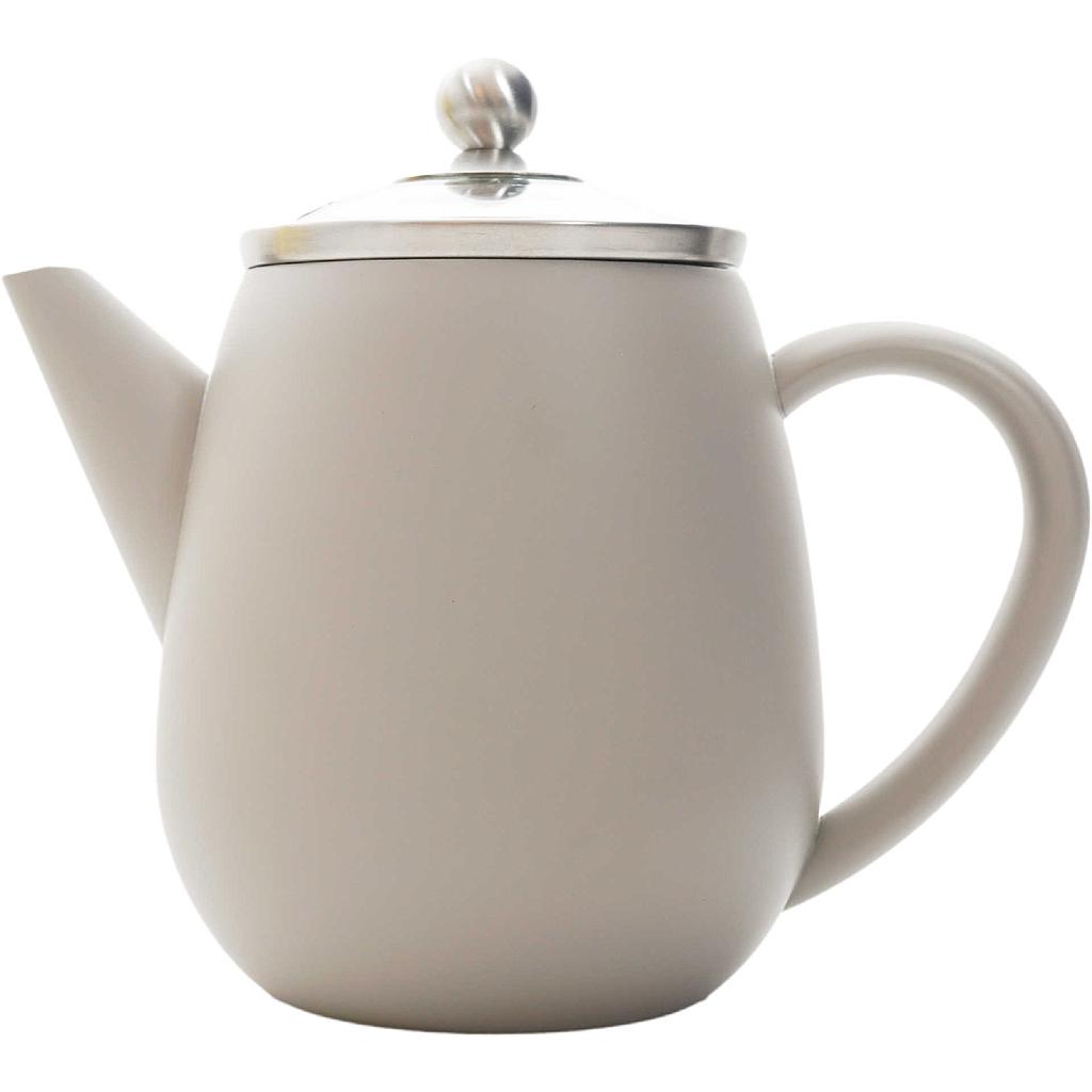 Teekanne Duet Design Eva 0,5L grau
