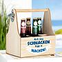 6er-Flaschenträger "Nich lang SCHNACKEN..."