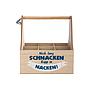 6er-Flaschenträger "Nich lang SCHNACKEN..."