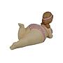 Poly Figur "Molli" liegend rosa