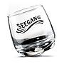 Glas Wackelglas"Seegang"2er-Set