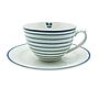 Tasse mit Untere "Candy Stripe" ca. 30cl