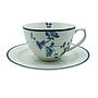 Tasse mit Untere "China Rose" ca. 30cl