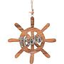 Holz Hänger Steuerrad "Moin"