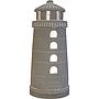 Beton Leuchturm Teelichthalter ca. 22 cm/h grau