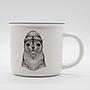 Becher "Jore & Ville" 0,35 l, New Bone China, matt, H 8,9 cm, Ø 9,3 cm
