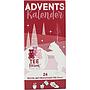 Tee-Bären® Adventskalender 24 x 15 g, Schneekugel einzeln im Sachet verpackt Format 105 x 70 x 225 mm